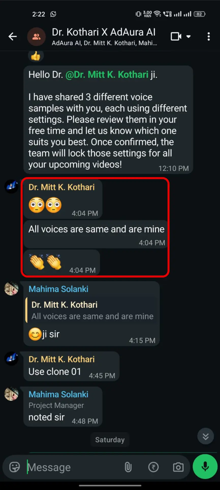 WhatsApp Chat