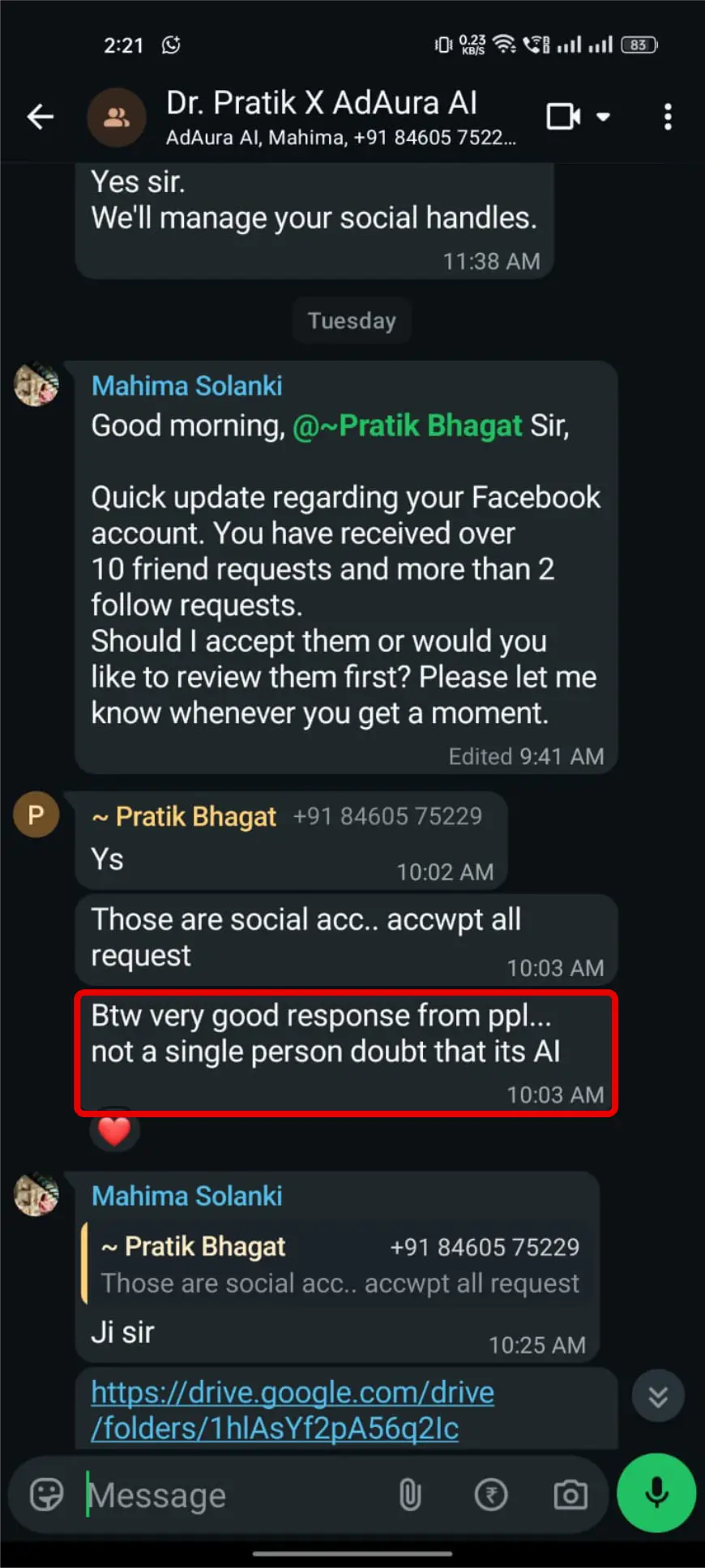 WhatsApp Chat